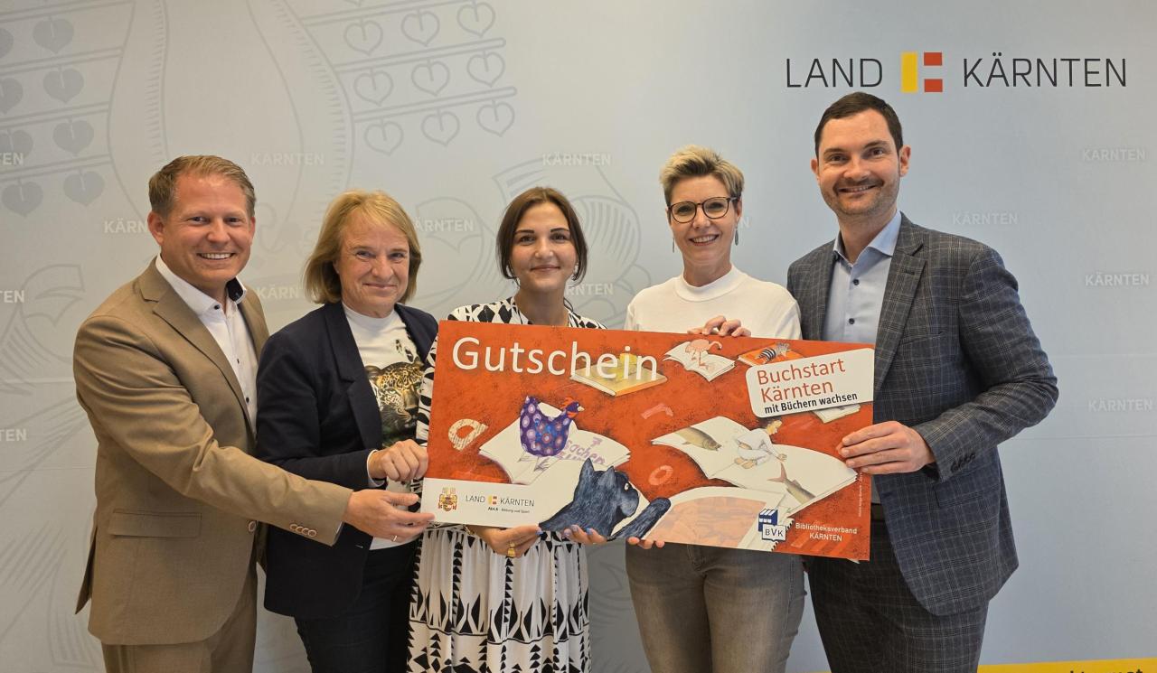 Pressefoto Buchstart Gutschein